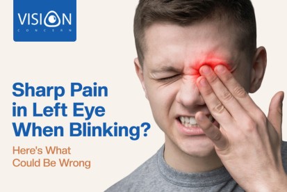 Sharp pain in the left eye when blinking? Here's What Could Be Wrong