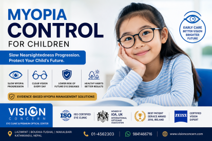 Myopia Control for Children in Kathmandu | Slow Nearsightedness Progression