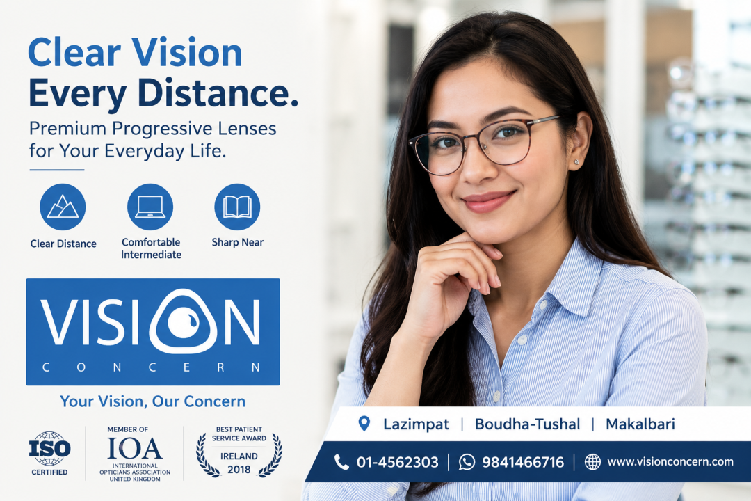 Best Progressive Lenses in Nepal (2026 Guide) | ZEISS Progressive Glasses | Vision Concern