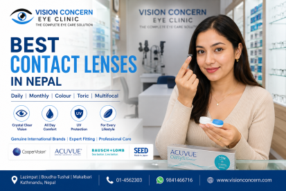Best Contact Lenses in Nepal (2026 Guide) | Daily, Monthly & Colour Contact Lenses