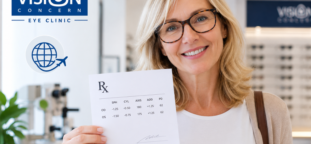 Use Your Foreign Eyeglass Prescription in Nepal | Vision Concern Eye Clinic