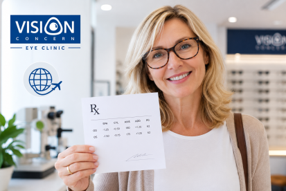Use Your Foreign Eyeglass Prescription in Nepal | Vision Concern Eye Clinic