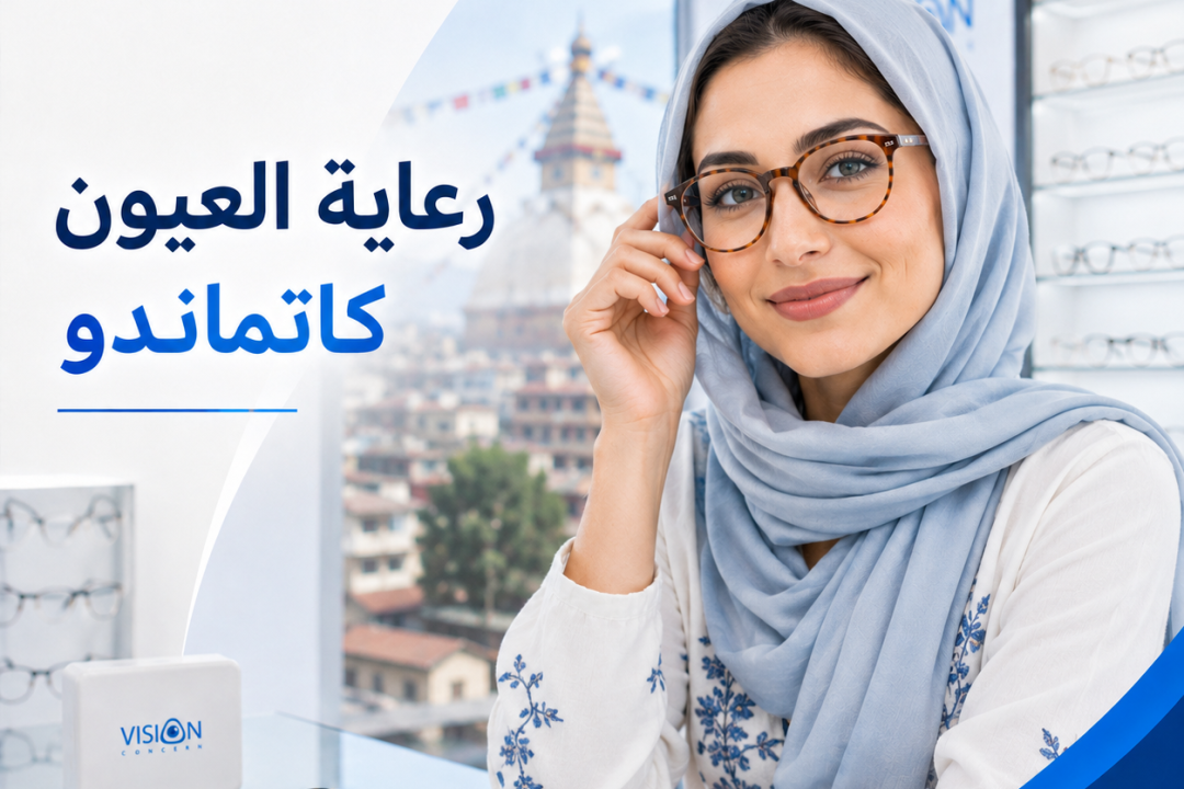 عيادة عيون ونظارات وعدسات في كاتماندو | فحص نظر، نظارات طبية، عدسات تقدمية، عدسات لاصقة، ZEISS وHOYA وTOKAI وخدمة سريعة للسياح في نيبال