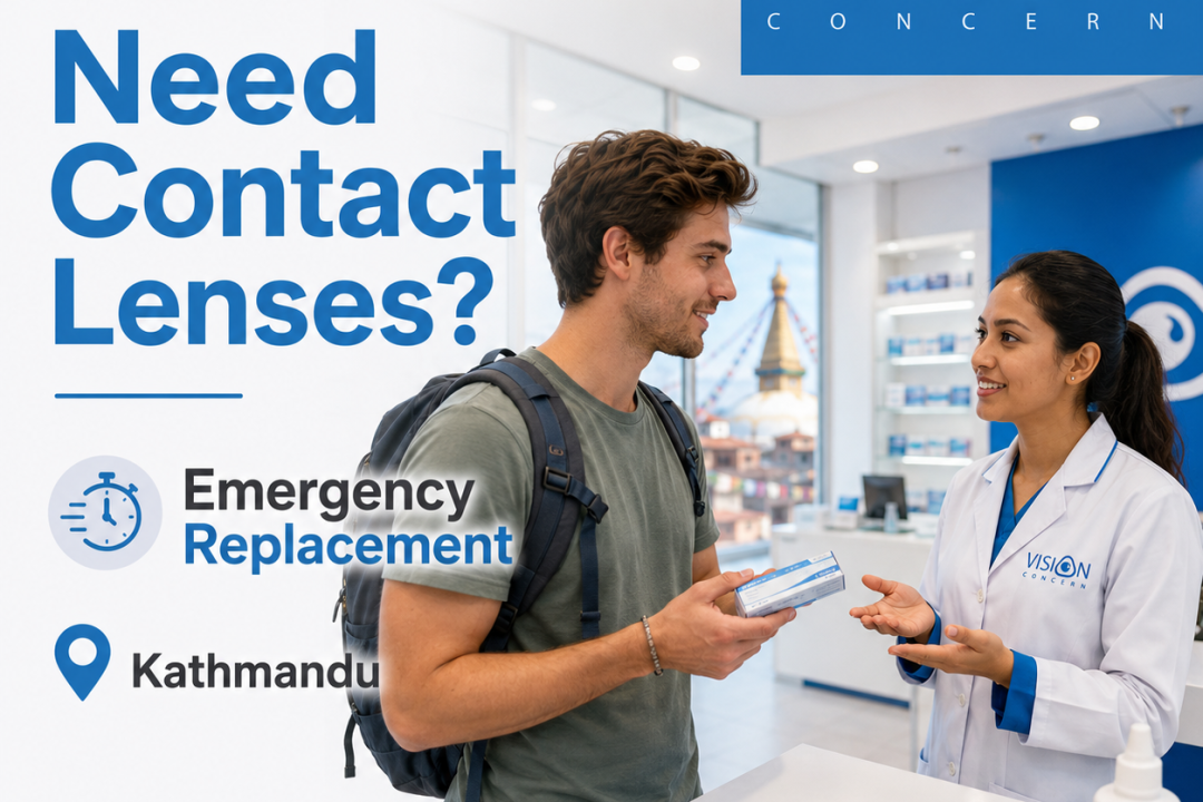 Need Contact Lenses in Kathmandu? Emergency Replacement & Hotel Delivery for Tourists