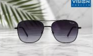 Police Titanium Aviator Sunglasses