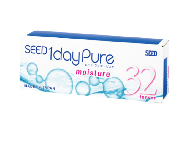 SEED 1dayPure Moisture Daily Contact Lens 32 Pack in Nepal
