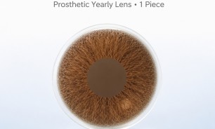 IRIS Prosthetic Yearly Contact Lens 1 Piece