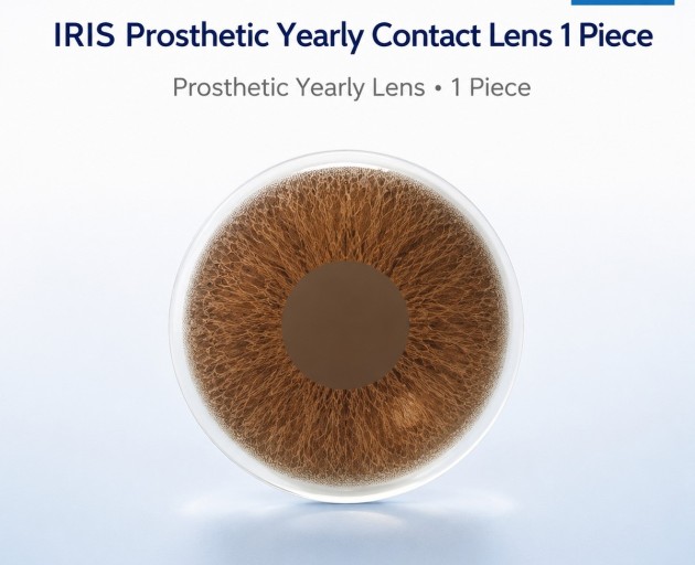 IRIS Prosthetic Yearly Contact Lens 1 Piece