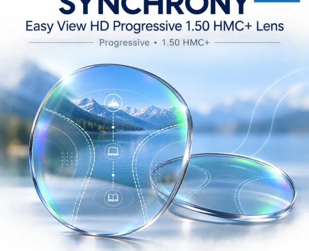 SYNCHRONY Easy View HD Progressive 1.50 HMC+ Lens
