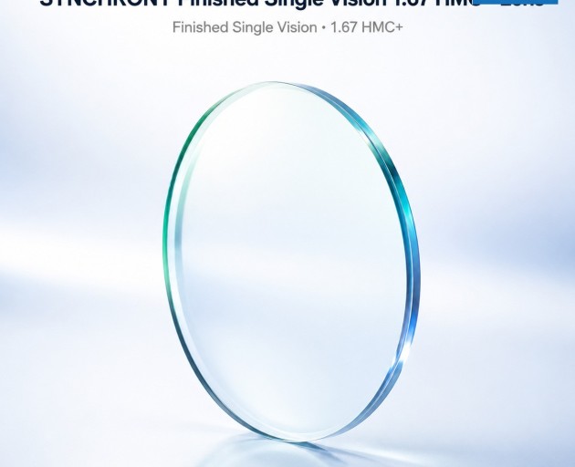 SYNCHRONY Finished Single Vision 1.67 HMC+ Lens