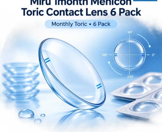 Miru 1month Menicon Toric Contact Lens 6 Pack
