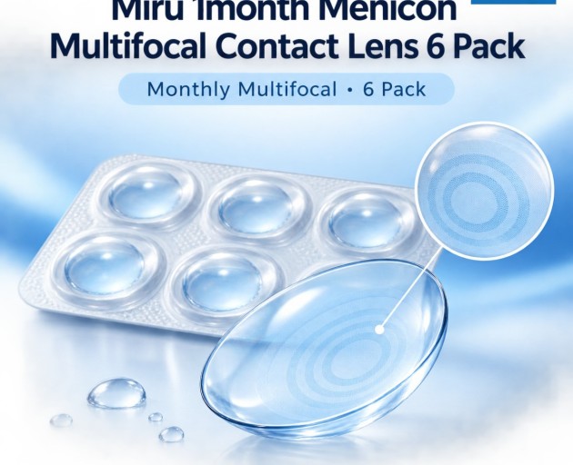 Miru 1month Menicon Multifocal Contact Lens 6 Pack