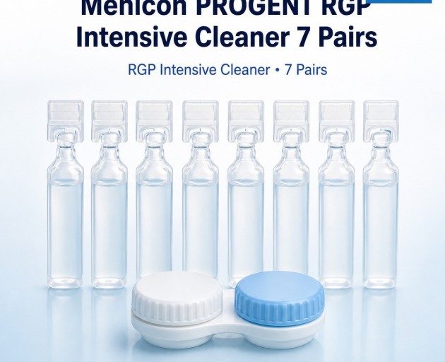 Menicon PROGENT RGP Intensive Cleaner 7 Pairs
