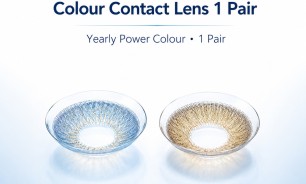 OPTI-COLOR Yearly Power Colour Contact Lens 1 Pair