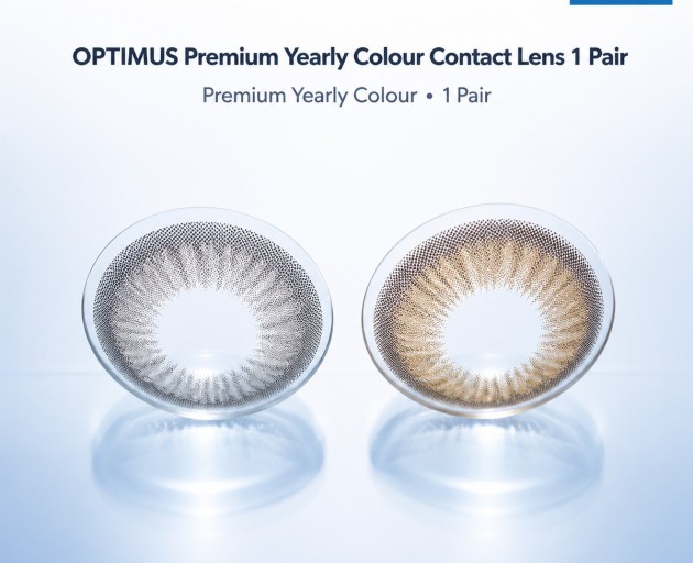 OPTIMUS Premium Yearly Colour Contact Lens 1 Pair