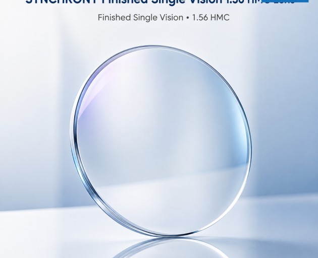 SYNCHRONY Finished Single Vision 1.56 HMC Lens