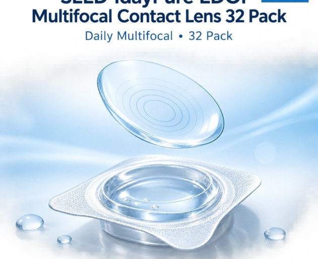 SEED 1dayPure EDOF Multifocal Contact Lens 32 Pack