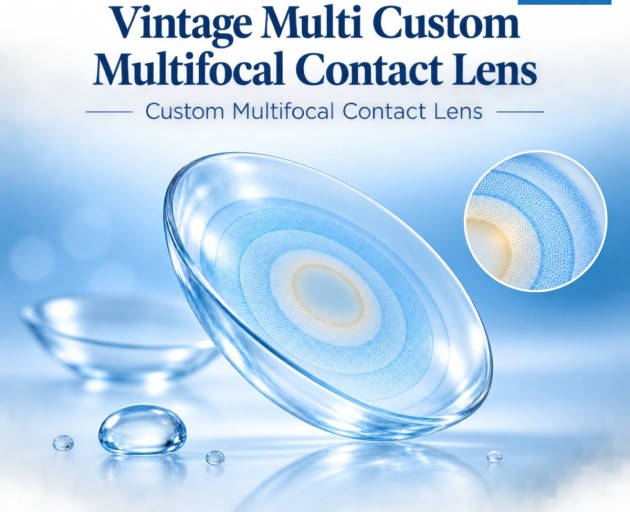 Vintage Multi Custom Multifocal Contact Lens