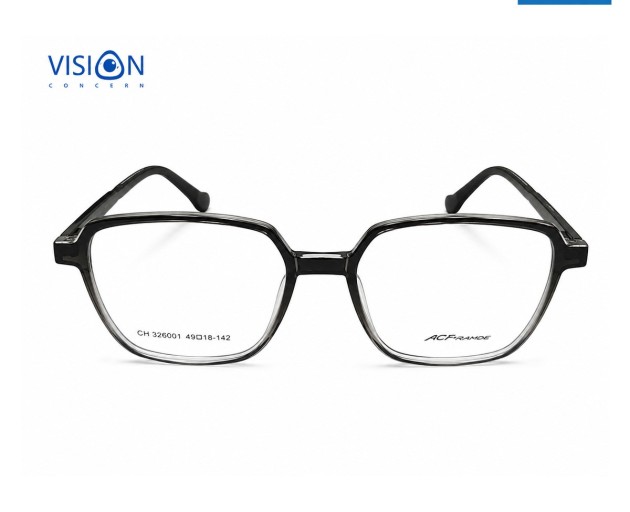 ACF Framide CH326001 Black Geometric Optical Frame