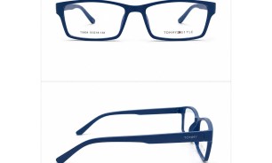 Tommy Style T5604 Blue Rectangular Optical Frame