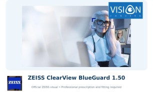 ZEISS ClearView BlueGuard 1.50