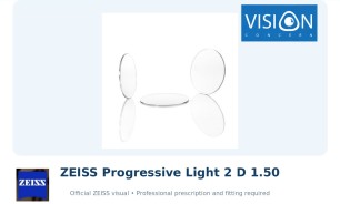 ZEISS Progressive Light 2 D 1.50