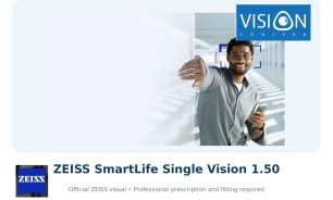 ZEISS SmartLife Single Vision 1.50
