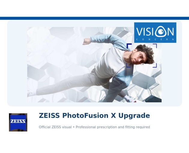 ZEISS PhotoFusion X Upgrade