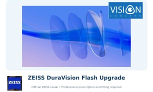 ZEISS DuraVision Flash Upgrade