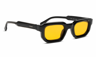 Vintage 90's retro-style chunky rectangle sunglasses