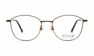 minimalist, vintage-inspired eyeglasses frames characterized by a thin full-rim construction