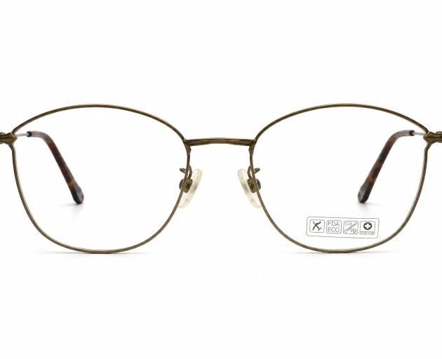 minimalist, vintage-inspired eyeglasses frames characterized by a thin full-rim construction