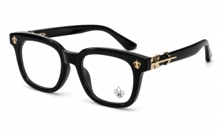 Chrome Hearts "Cox Ucker" square-frame eyeglasses