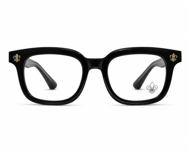 Chrome Hearts "Cox Ucker" square-frame eyeglasses