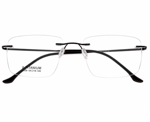 β-Titanium Rimless Eyeglass Frame 6608 – Lightweight Glasses in Nepal