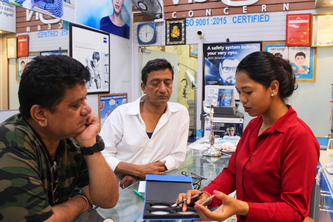 Progressive Lenses in Nepal | Clear Distance, Computer & Reading Vision in One Pair