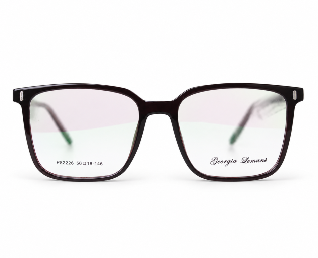 Georgia Lemani black acetate frame