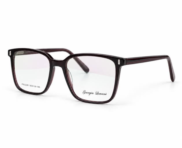 Georgia Lemani black acetate frame