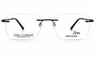 Alberto Modigliani Pure Titanium-Rimless Frame