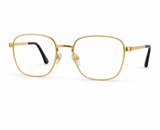 Cartier Gold Metal Optical Frame