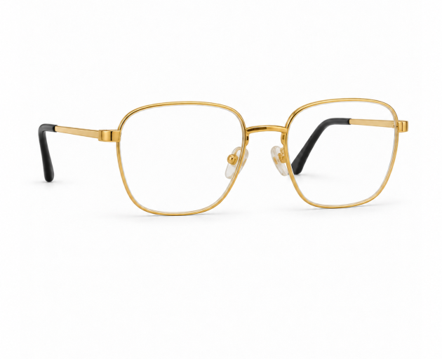 Cartier Gold Metal Optical Frame