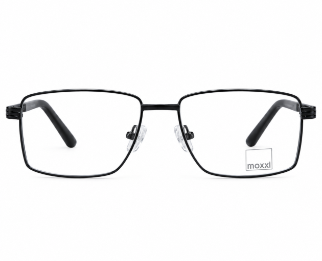 MOXXI Black Rectangular Optical Frame