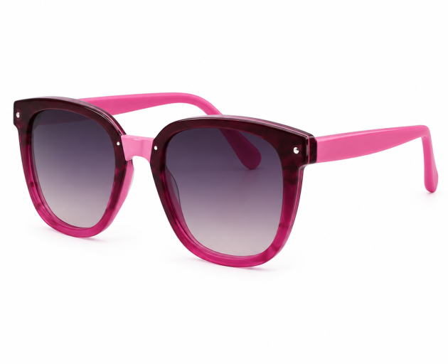 Full-Rim Sunglasses Dual-tone gradient tint