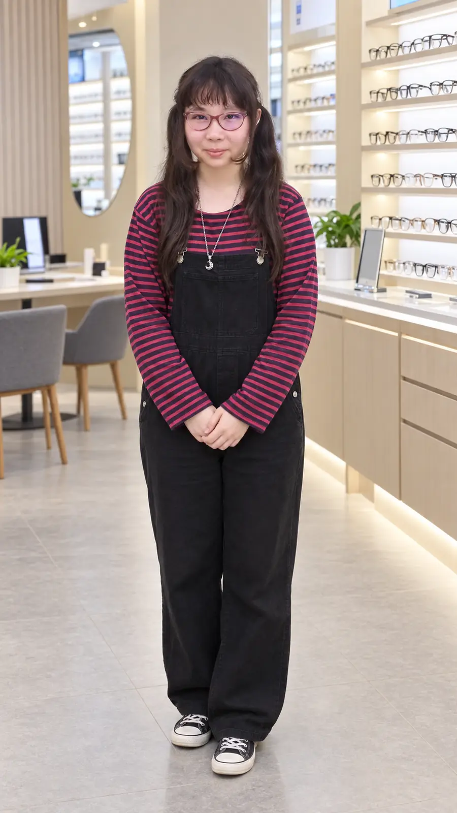 International customer at Vision Concern Eye Clinic Kathmandu